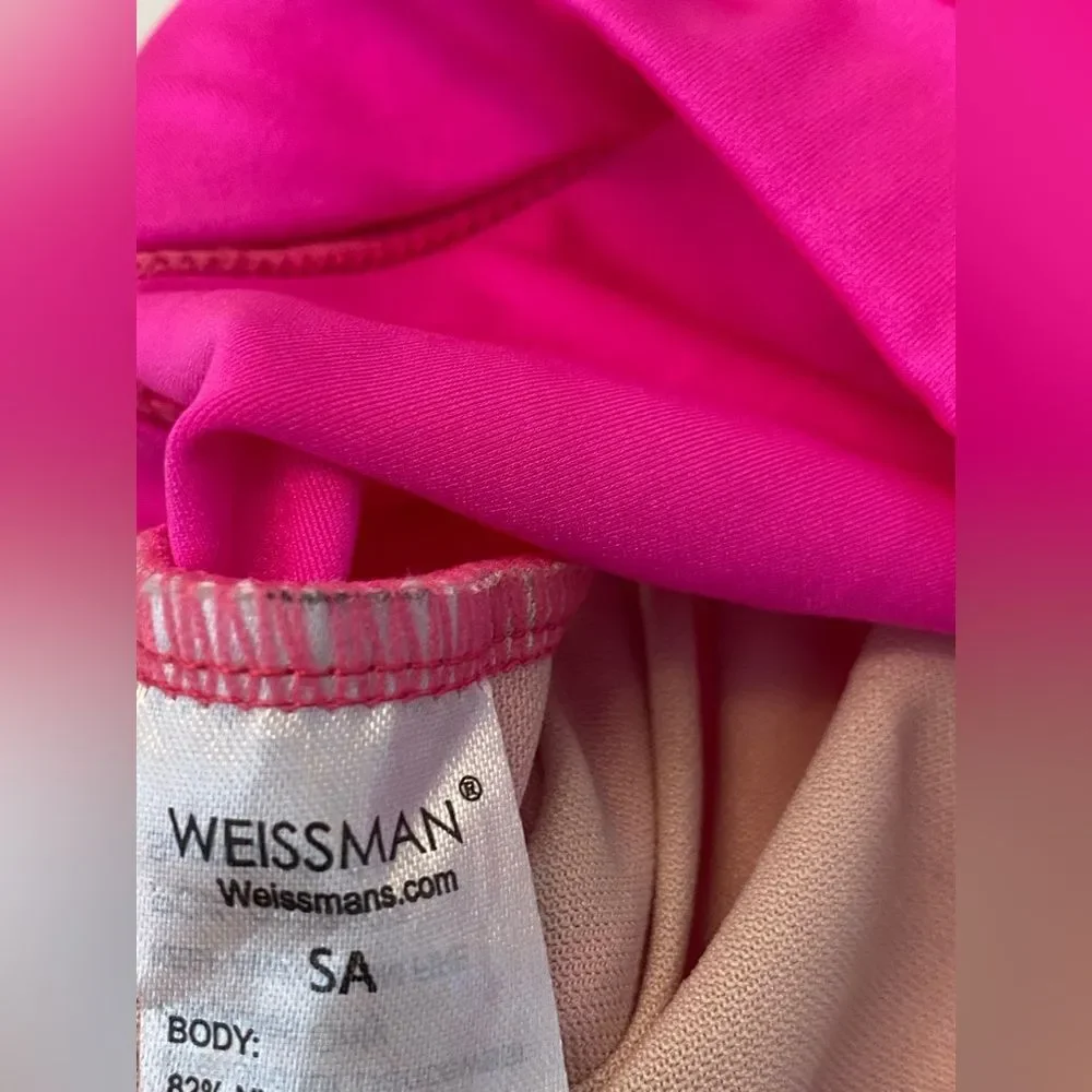 WEISSMAN Dance Costume menswear hot pink black Bye Bye Blackbird 14089 SA